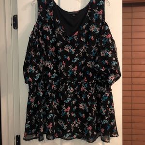 Lane Bryant Shoulder Cutout Top